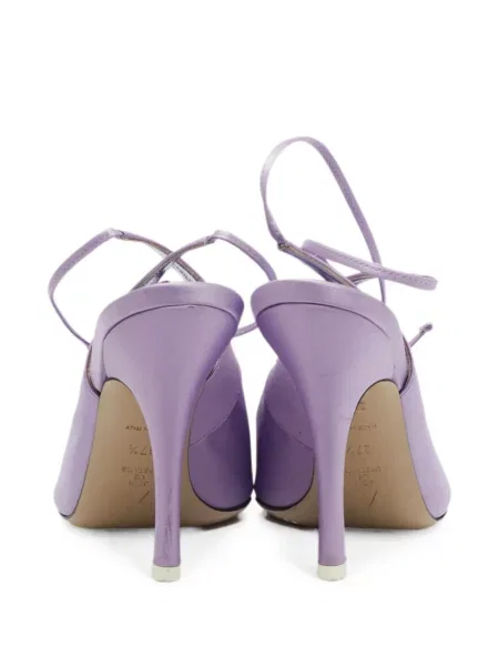 Pantofi cu toc The Attico plic violet