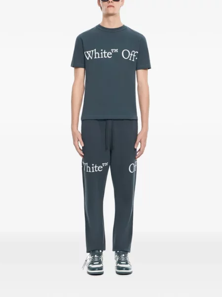 Scurt tricou Off-white alb
