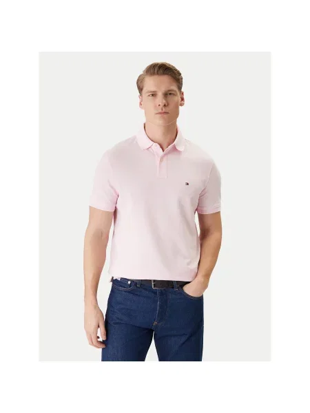 Tommy Hilfiger Polo majica Regular Fit roza