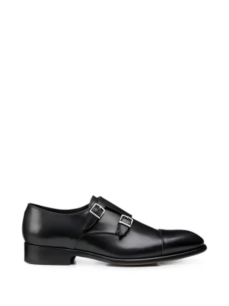 Pantofi monk Doucal's cu cataramă negru