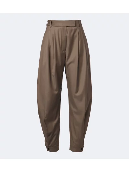 Pantaloni Róhe de lână maro