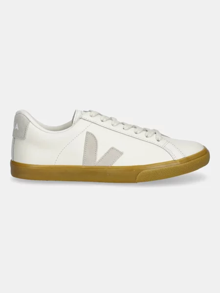 Кожаные кроссовки Veja Esplar бежевые