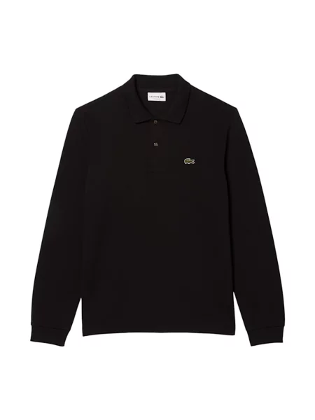 Lacoste longsleeve gładki czarny