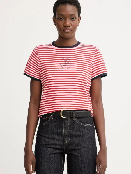 Tommy Hilfiger tricou pentru femei cu lyocell