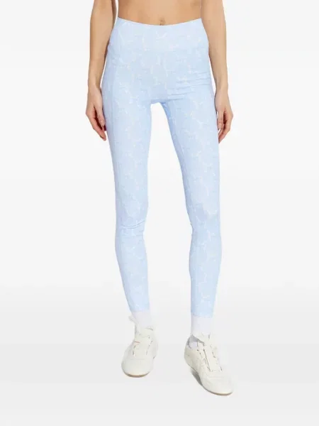 Pantaloni Loveshackfancy cu funde albastru