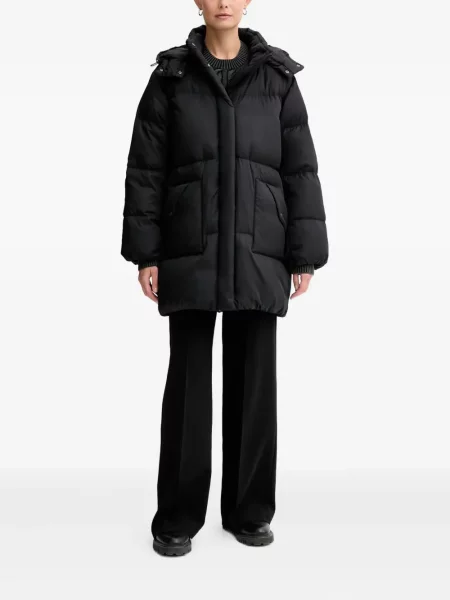 Pakowny kowbojska kurtka puchowa Levi's flanelowa niebieska