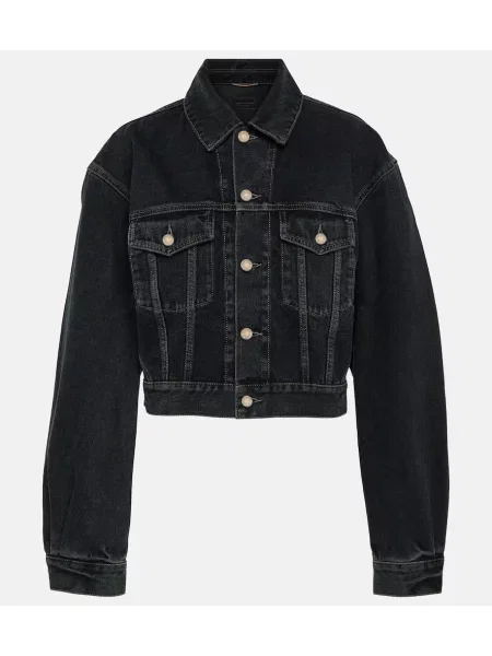 Geacă de blugi Saint Laurent albastru