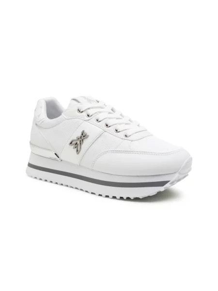Patrizia Pepe Sneakers tornacipő bőr hozzáadásával