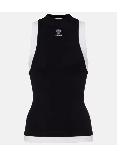 Top Versace negru