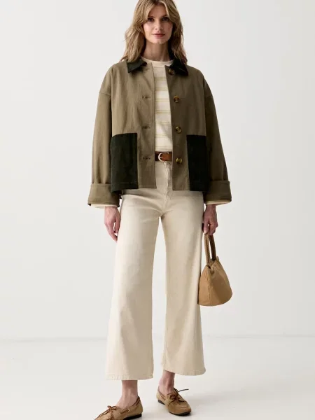 Barbour демісезонна куртка з бавовною Cloverdale