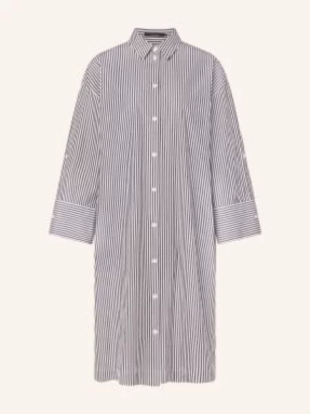 Windsor. Sukienka W Stylu Koszuli braun biała