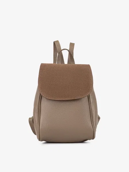 Regina Notte Рюкзак Тауп Замша/шкіра