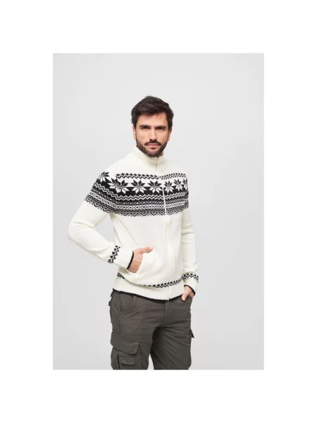 Cardigan Brandit alb