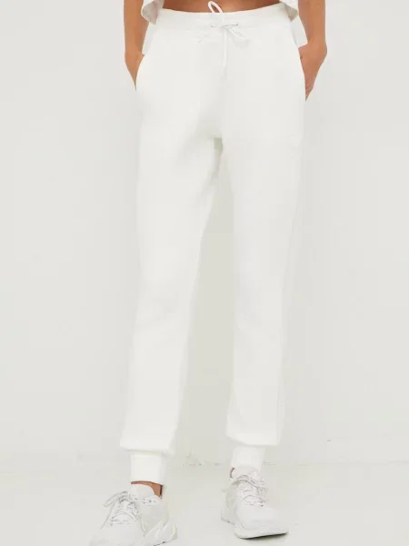 Guess pantaloni de trening ALLIE alb