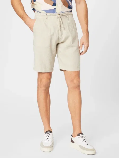 Lindbergh Pantaloni cutați alb kitt