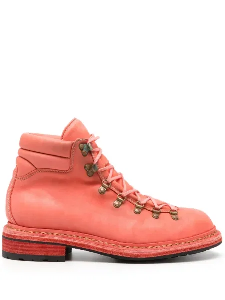 Botine Guidi din piele roz