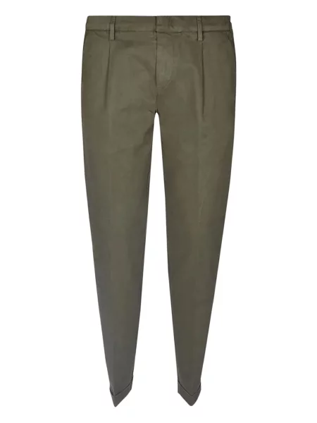 Pantaloni Fay plisate verde