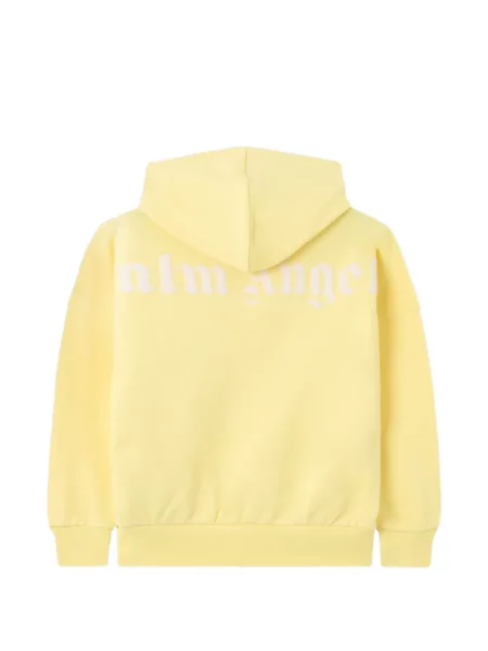 Bluza z kapturem dziecięca Palm Angels żółta