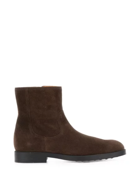 Botine chelsea Tod's din piele de căprioară maro