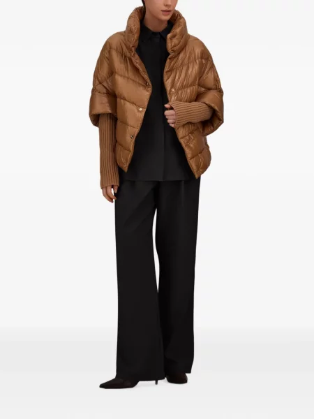 Pantaloni Herno din țesătură twill negru