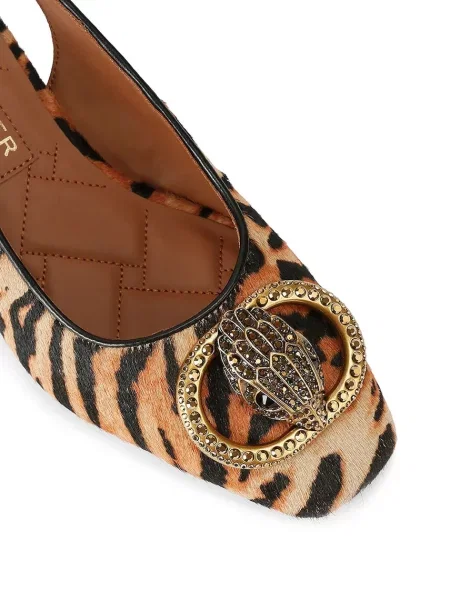 Кожаные туфли Kurt Geiger London с открытой пяткой