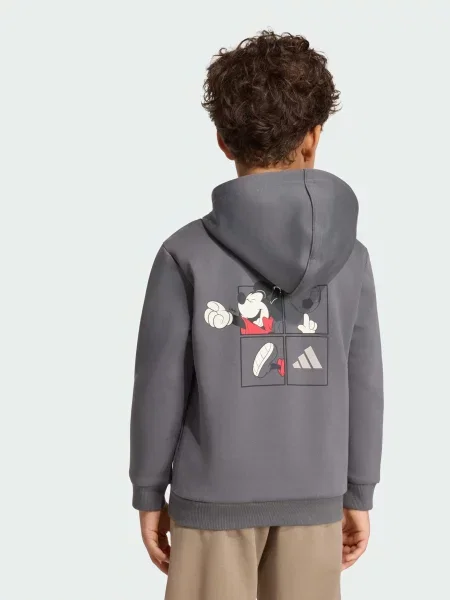 Детский свитер Adidas серый