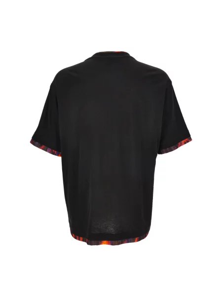 Koszulka polo Versace Jeans Couture czarna