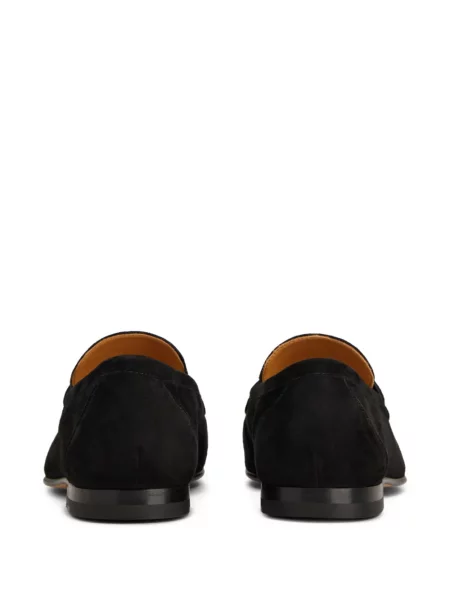 Pantofi loafer Tod's din piele de căprioară negru