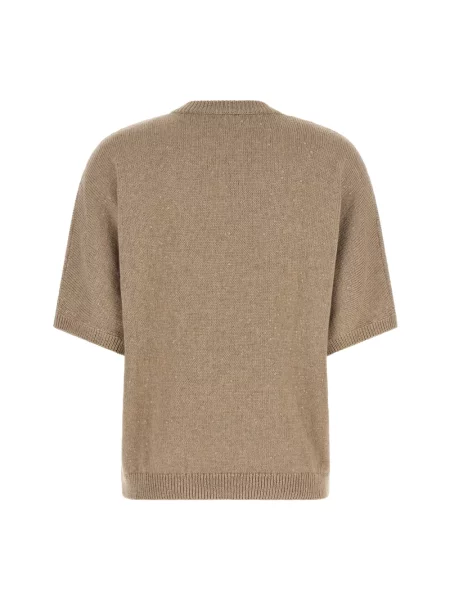 Sweter Brunello Cucinelli beżowy