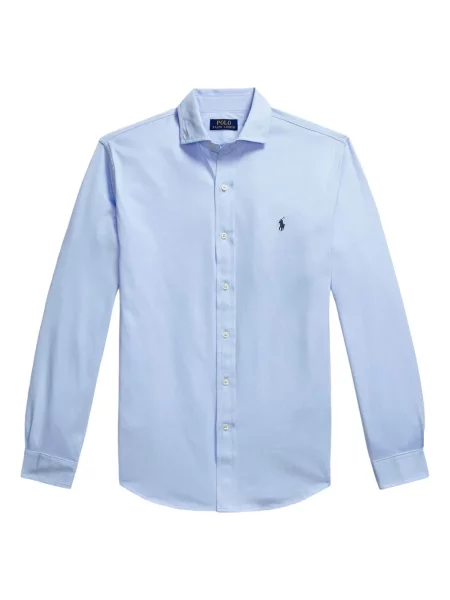 Pletene sportske kratke hlače Polo Ralph Lauren s printom bijela