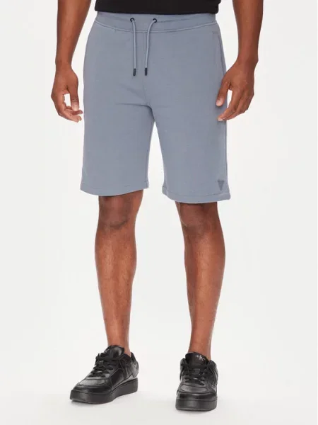 Guess Sportovní kraťasy modrá