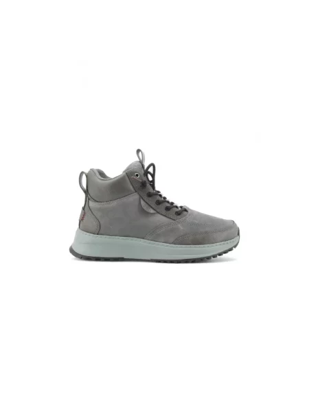 Sneakersy Hey Dude skórzane klasyczne szare
