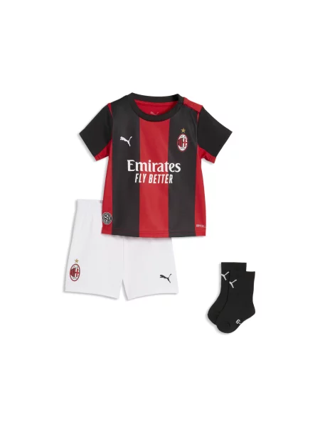 PUMA Młodzieżowy dres domowy AC Milan Akcesoria czarny
