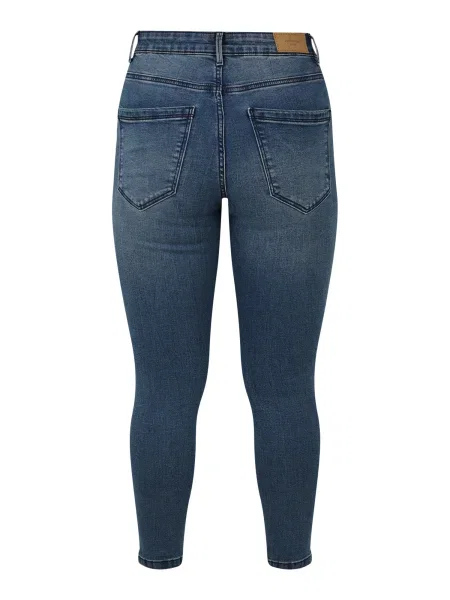 Vero Moda Petite Džínsy VMSOPHIA tmavomodrá