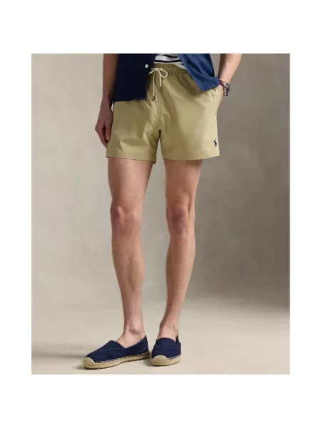 Kąpielówki Polo Ralph Lauren beżowe