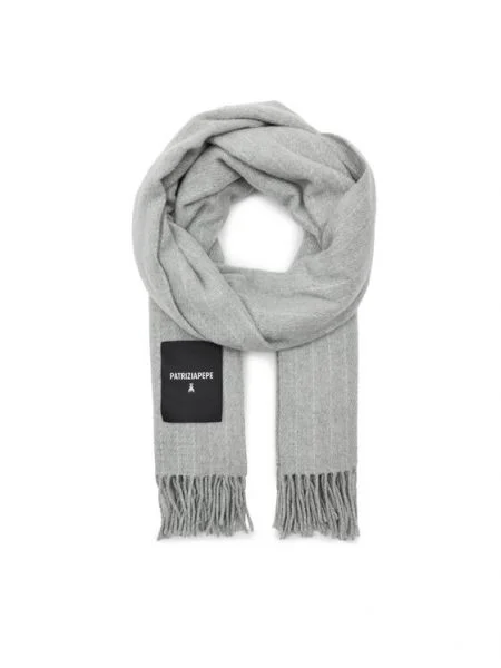 Šal Patrizia Pepe siva