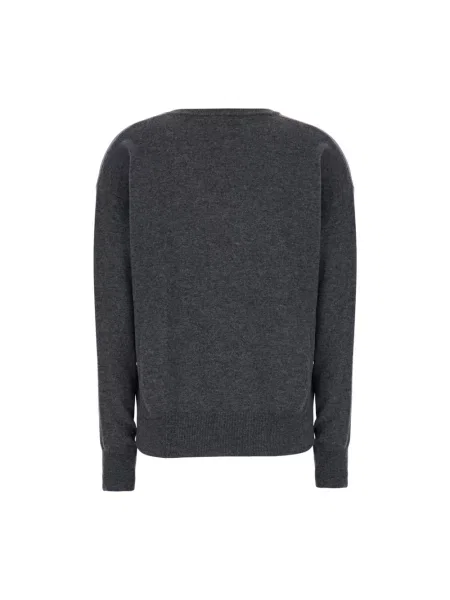 Sweter Jucca wełniany szary