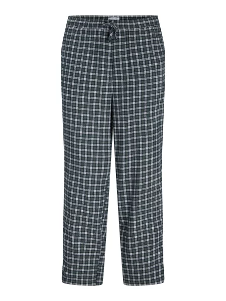JACK & JONES Pyžamové kalhoty JACRIMON noční modrá / rákos bílá