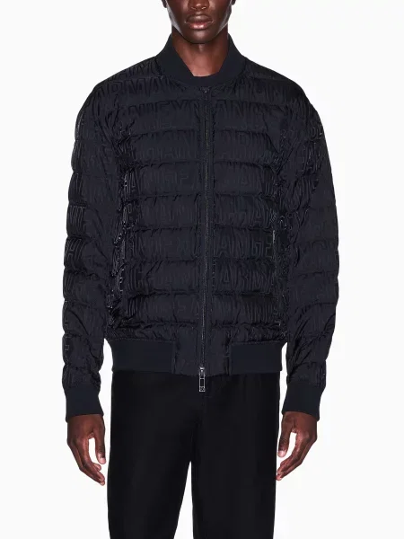 Пуховик Armani Exchange черный