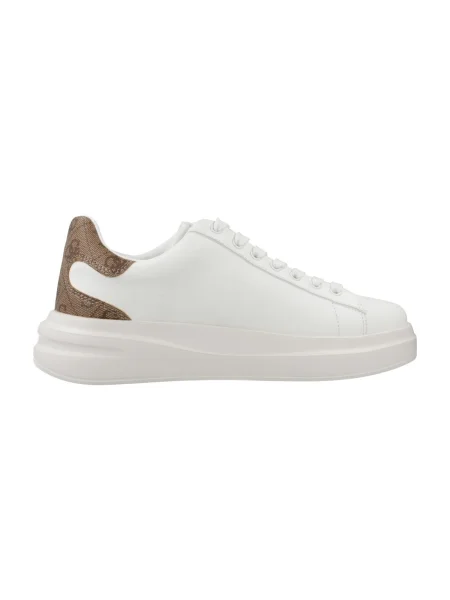 Sneakerși Guess alb