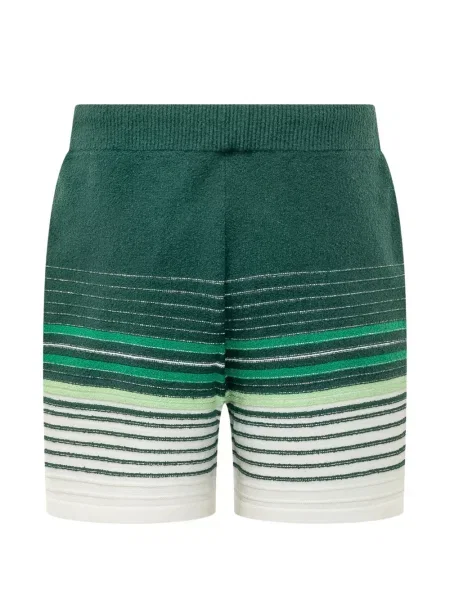 Bouclé pantaloni scurți Casablanca verde