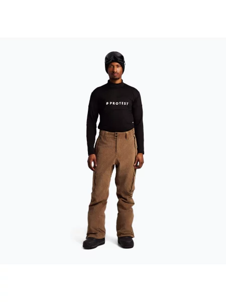 Pantaloni de snowboard pentru bărbați Protest PRTJoss sandy brown maro