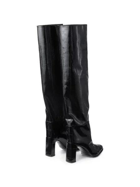 Cizme peste genunchi Jimmy Choo negru