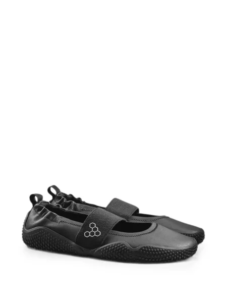 Balerini Vivobarefoot cu bretele negru