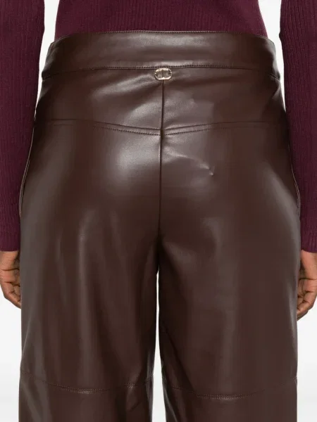 Pantaloni Twinset maro