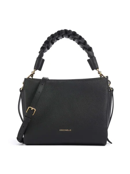Geanta crossbody Coccinelle din piele negru