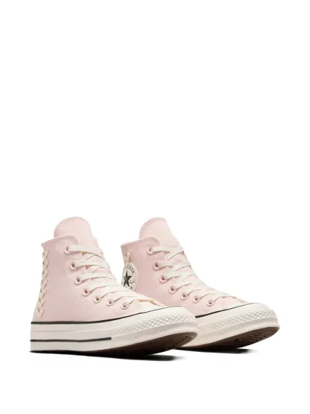 Sneakerși Converse Chuck 70 alergare cu cataramă cu bretele alb