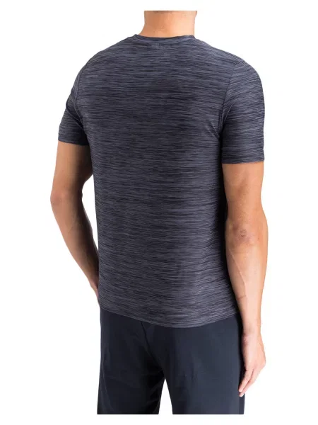 Joy Sportswear T-Shirt Vitus grau granatowa