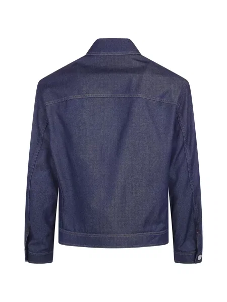 Geacă de blugi Giorgio Armani albastru