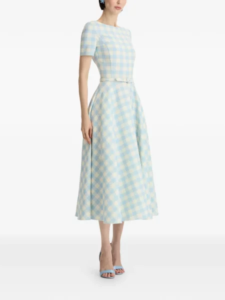 Rochie Oscar De La Renta de costum albastru